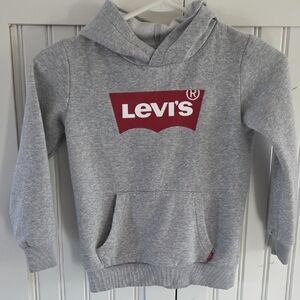 Gray Levi's Boys Sweater Size 7